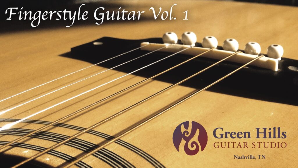 Fingerstyle Guitar Vol. 1 online course cover image - Green Hills Guitar Studio