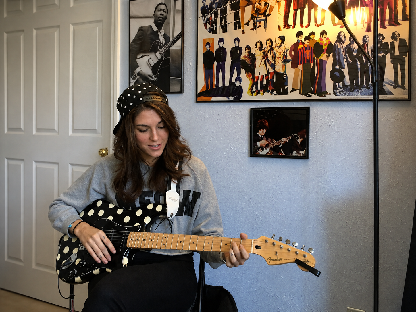 Guitar student practicing at Green Hills Guitar Studio in Nashville